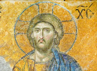 Kristusta esittävä Deësis-mosaiikki, Hagia Sofia, Turkki, noin 1261